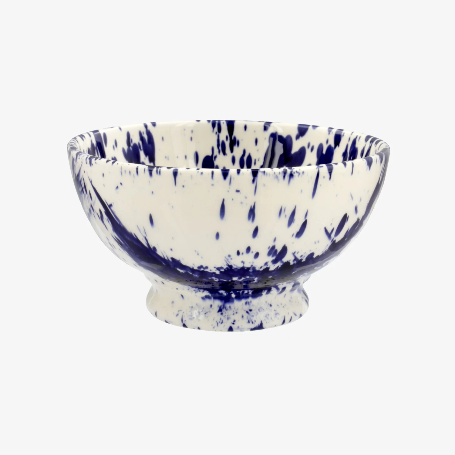 Seconds Blue Splatter French Bowl - Image 4