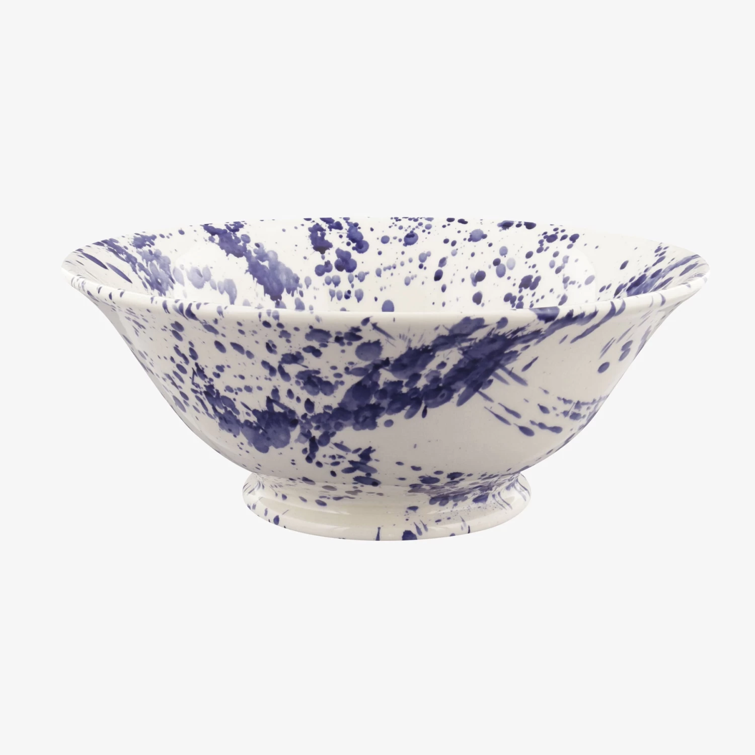 Seconds Blue Splatter Large Serving Bowl - Image 4