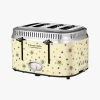 Russell Hobbs Bumblebee & Small Polka Dot Retro 4 Slice Toaster