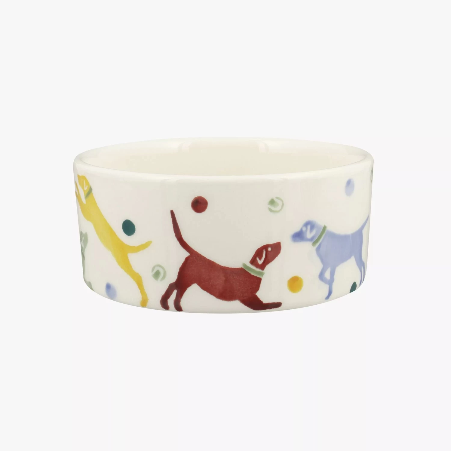 Personalised Polka Dogs Small Pet Bowl - Image 4