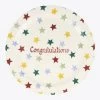 Personalised Polka Star Serving Plate