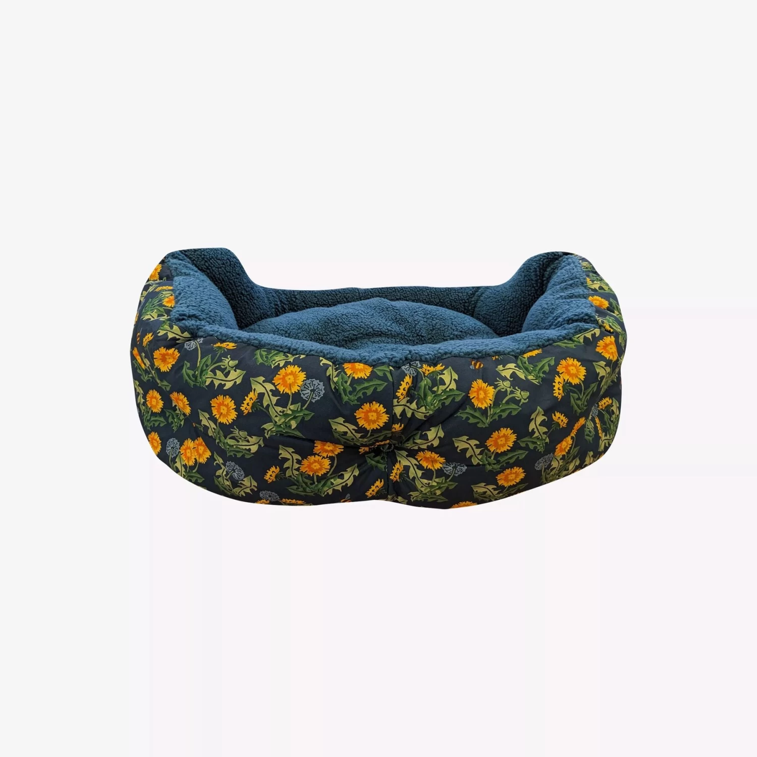Dandelion Waterproof Waxed Cotton Medium Pet Bed - Image 4