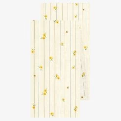 Daffodils Embroidered Table Runner