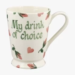 Personalised Little Rose Bud Cocoa Mug