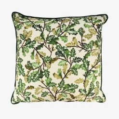 Oak Linen & Velvet 50x50cm Cushion