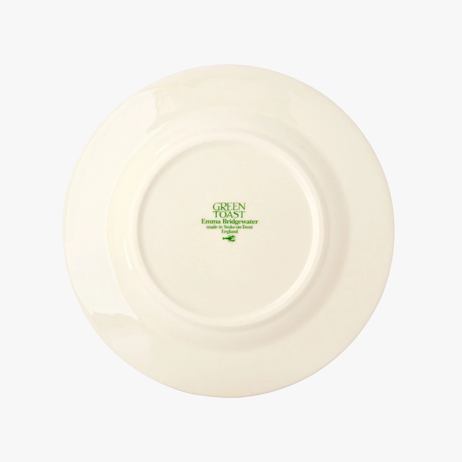 Green Toast 8 1/2 Inch Plate - Image 3