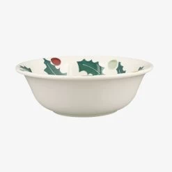 Polka Holly Cereal Bowl