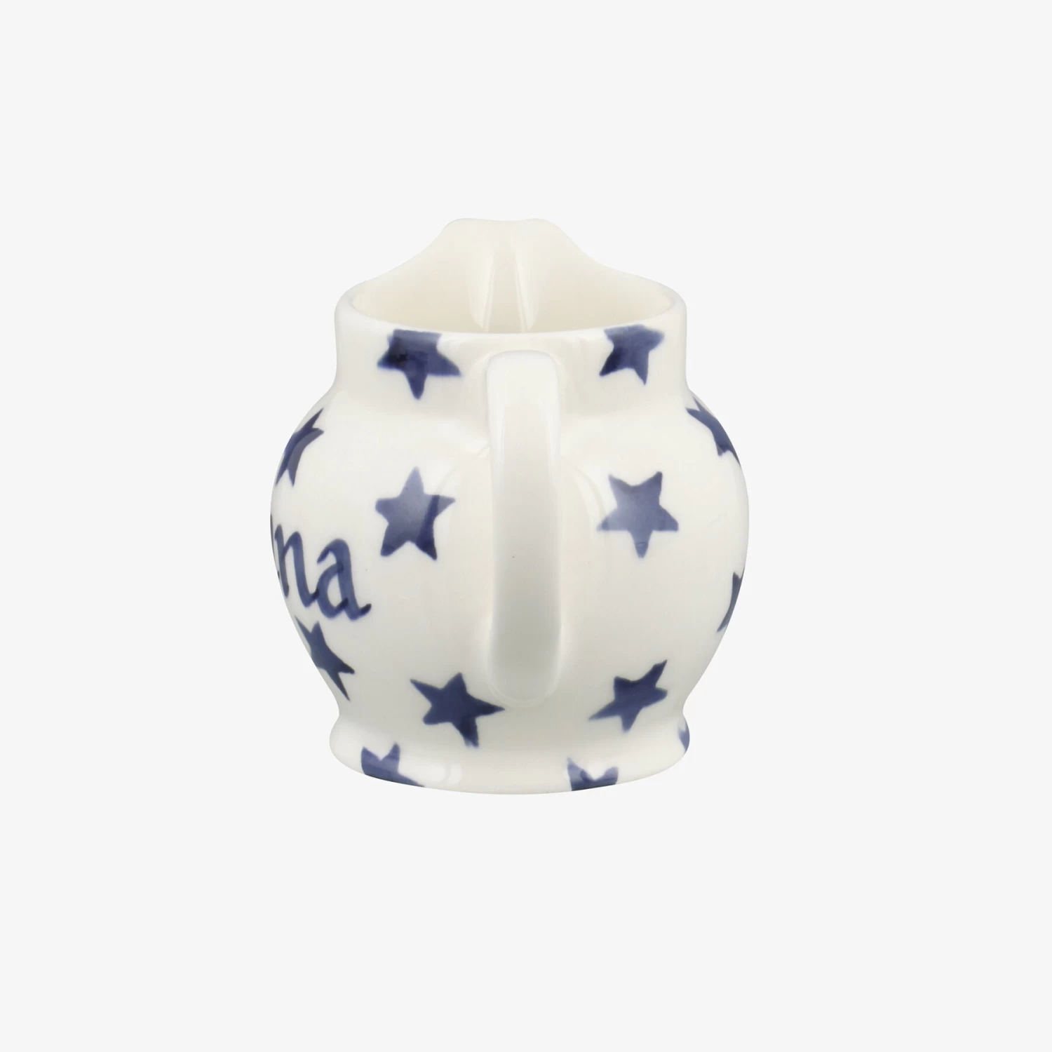 Personalised Blue Star Tiny Jug Decoration - Image 4