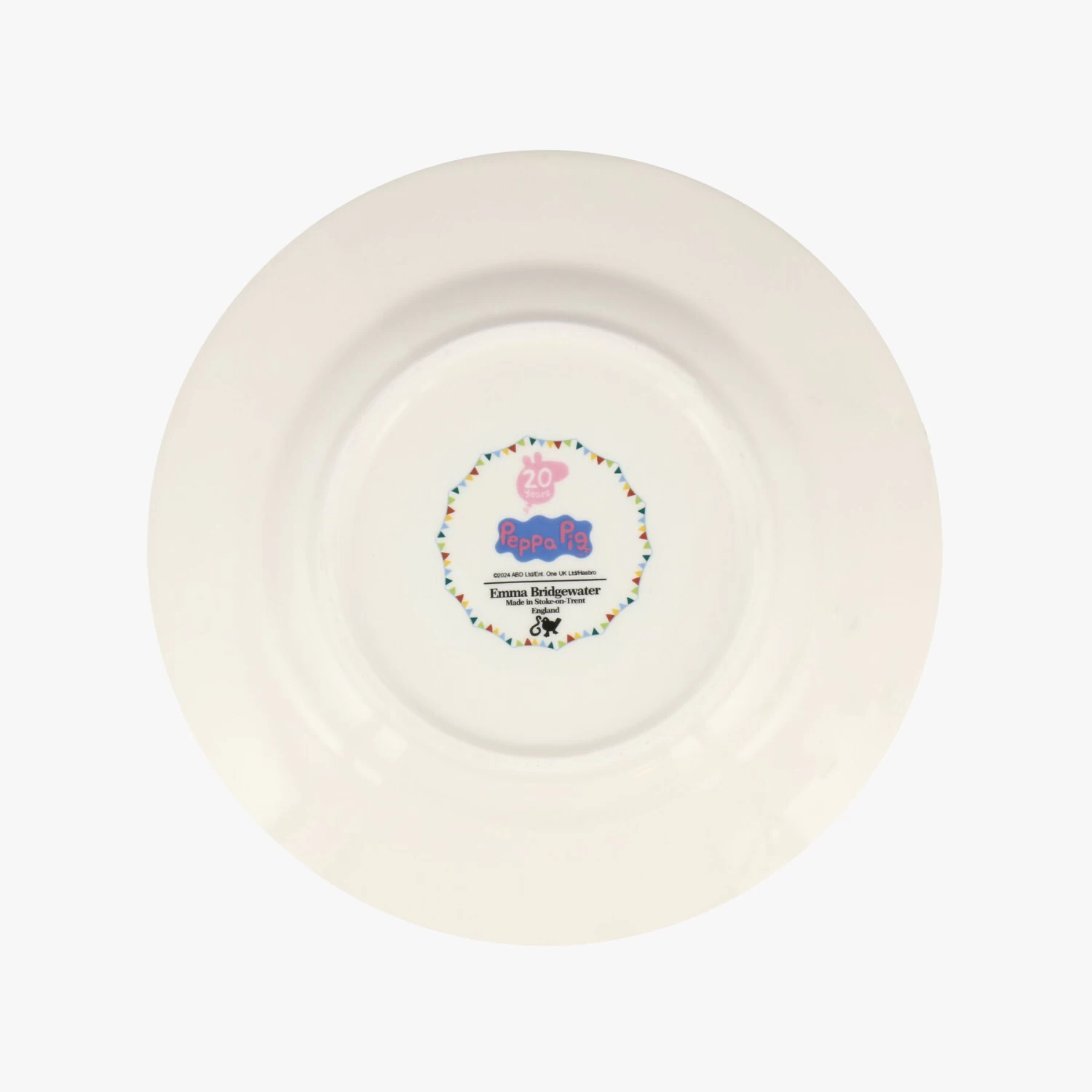 Peppa Pig Happiness & Friendship 8 1/2 Inch Plate - Image 5