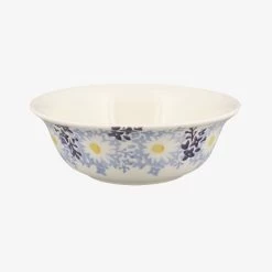 Blue Daisy Fields Cereal Bowl