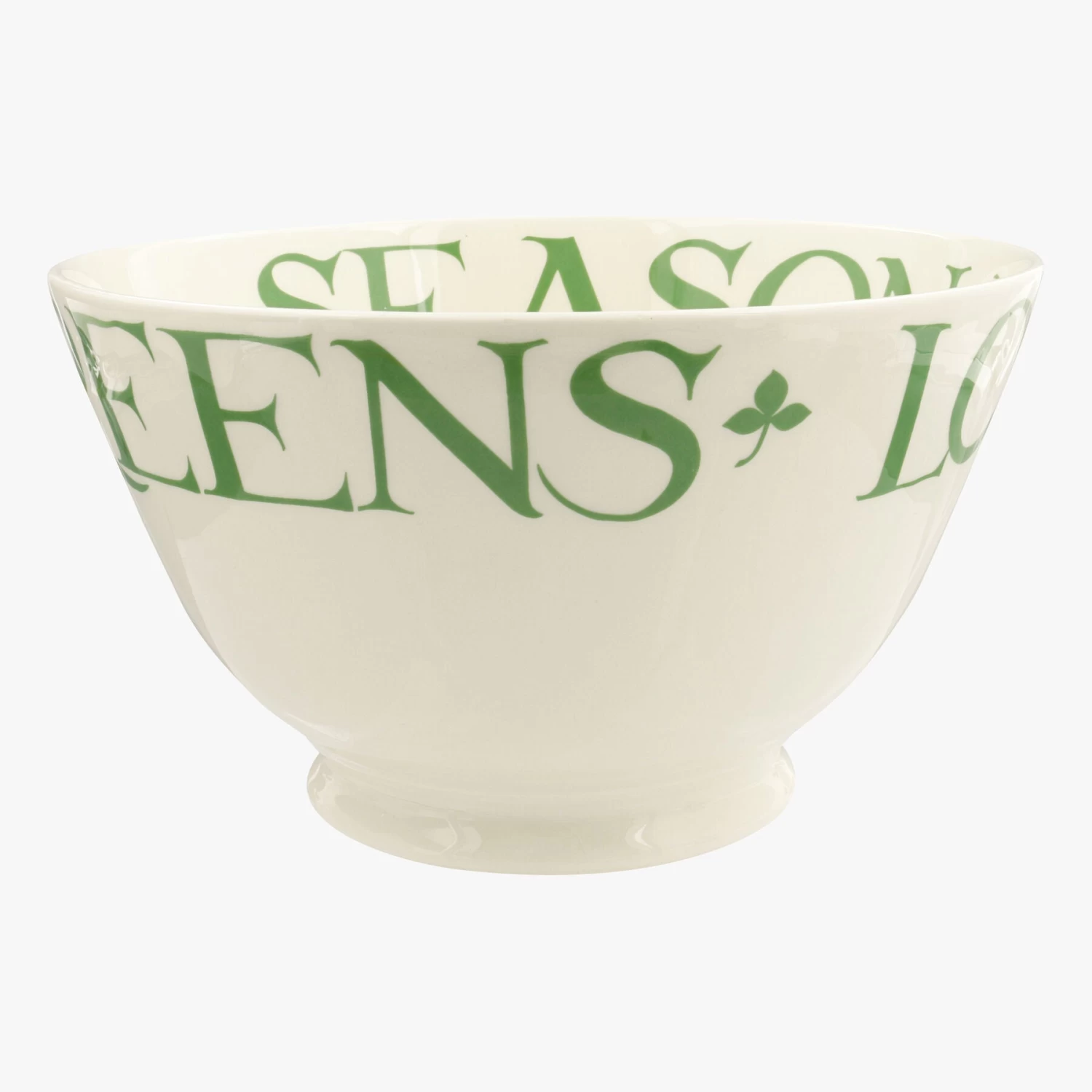 Organic & Green Leafy Greens Large Old Bowl - Image 4