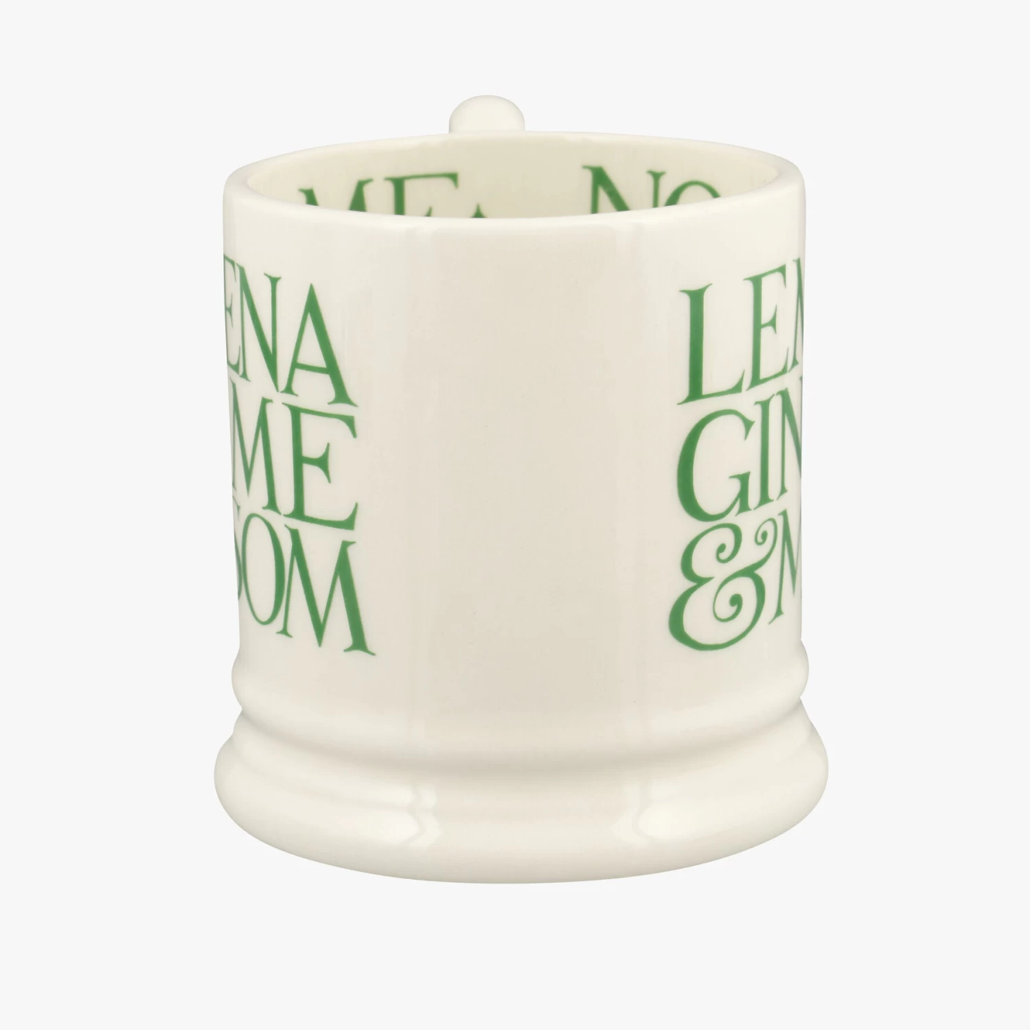 Green Toast No Caffeine 1/2 Pint Mug - Image 4