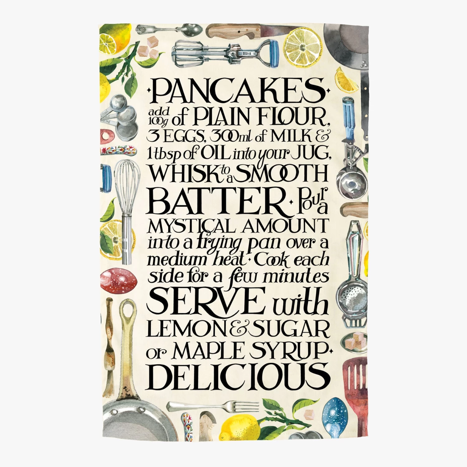 Pancakes Tea Towel