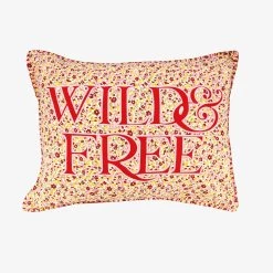 Thousand Flowers Wild & Free 50X40 Cm Applique Cushion