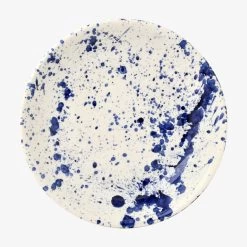Seconds Blue Splatter Medium Pasta Bowl