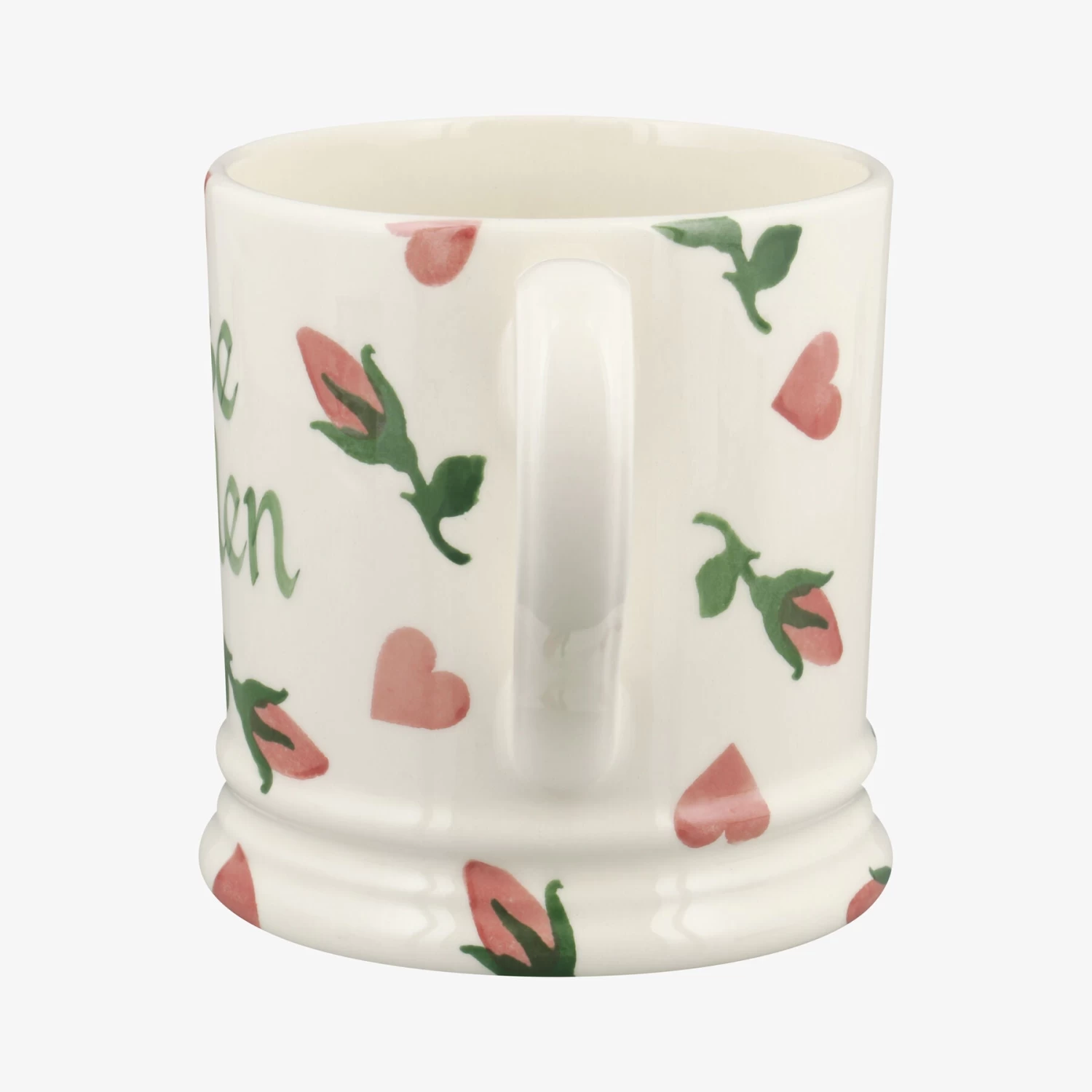 Personalised Little Rose Bud 1 Pint Mug - Image 3