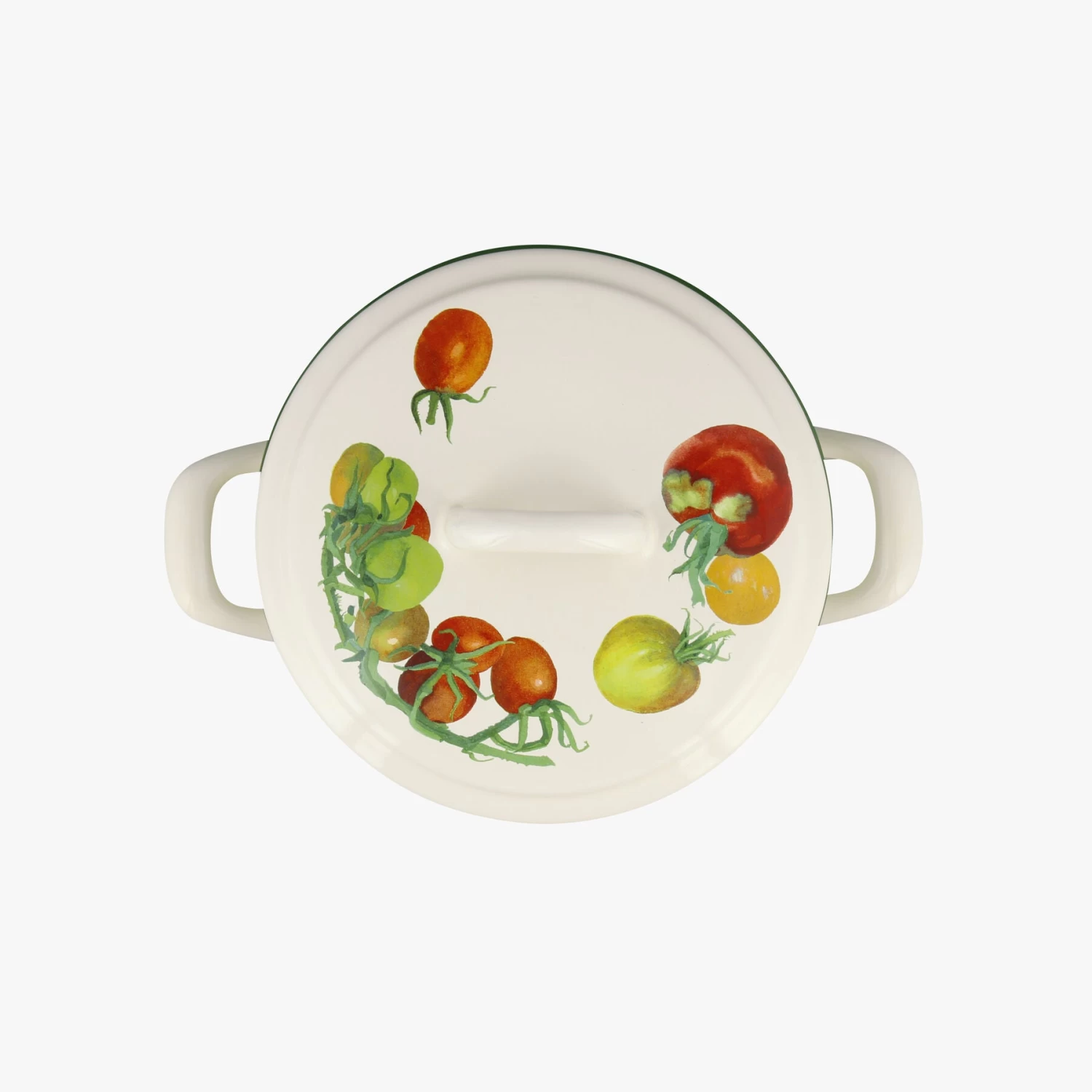 Tomatoes Enamel Small Cooking Pot - Image 5