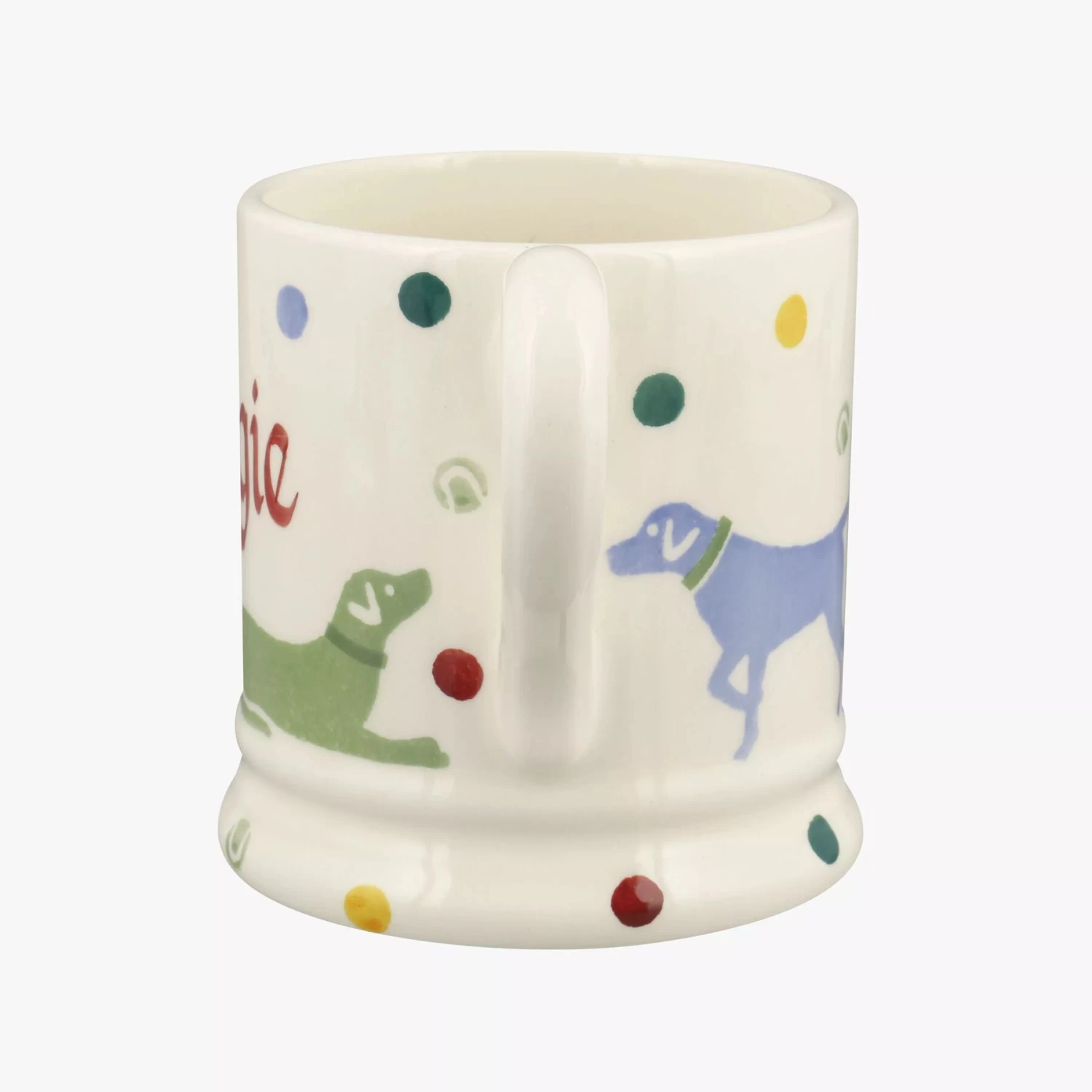 Personalised Polka Dogs 1/2 Pint Mug - Image 4