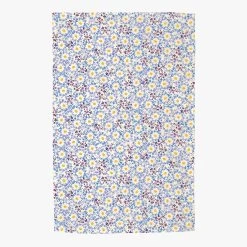 Blue Daisy Fields Tea Towel