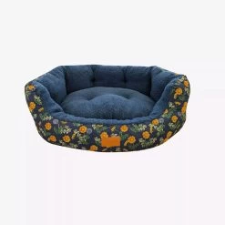 Dandelion Waterproof Waxed Cotton Large Pet Bed