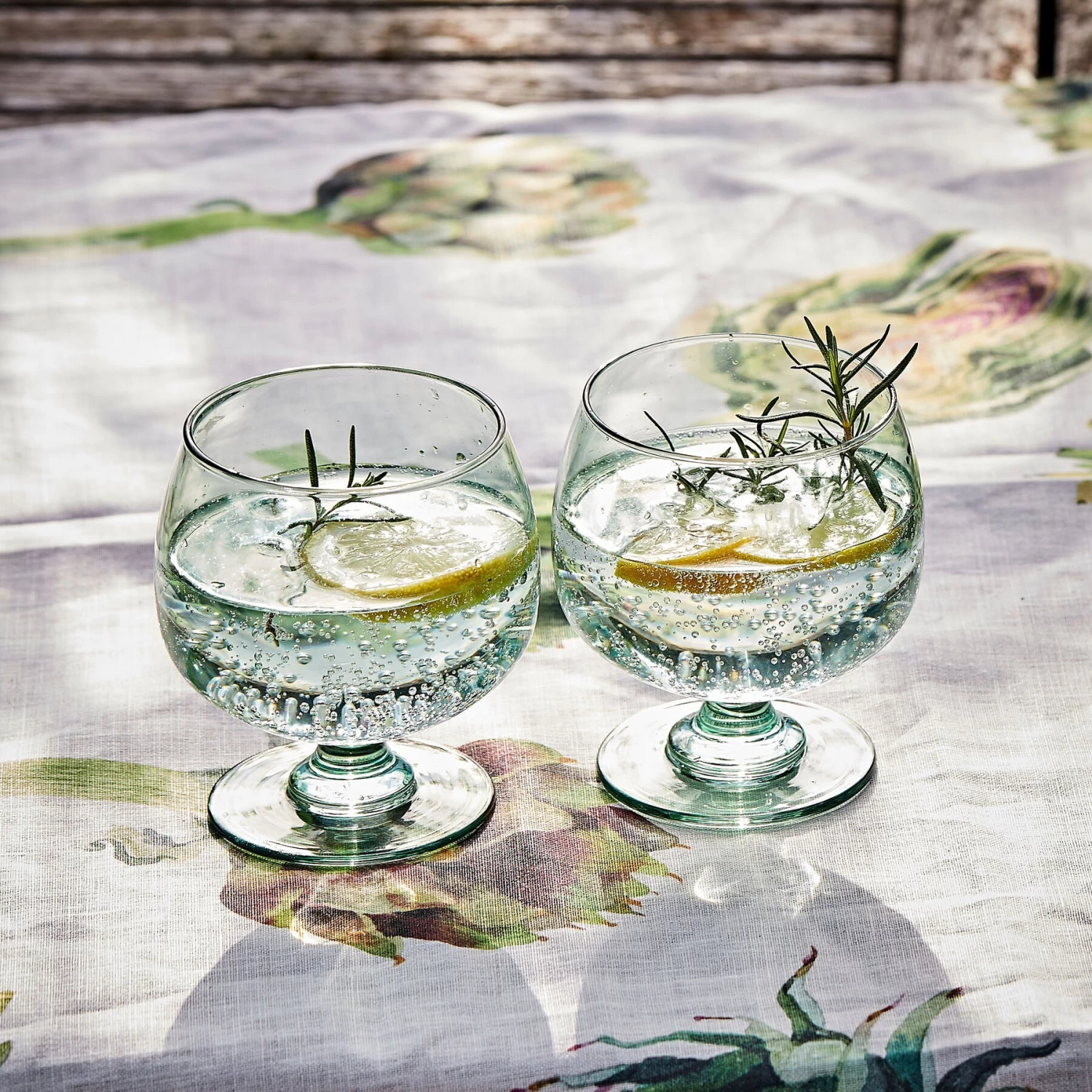 Gin Glasses - 100% Recycled Glass (Set Of 2) - Image 2