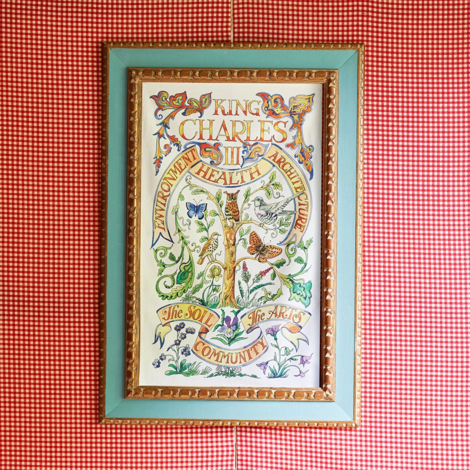 King Charles Tea Towel - Image 2