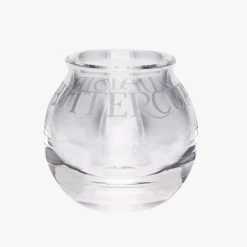 Black Toast Glass Little Goldfish Bowl Vase