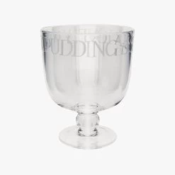 Black Toast Glass Pudding Bowl