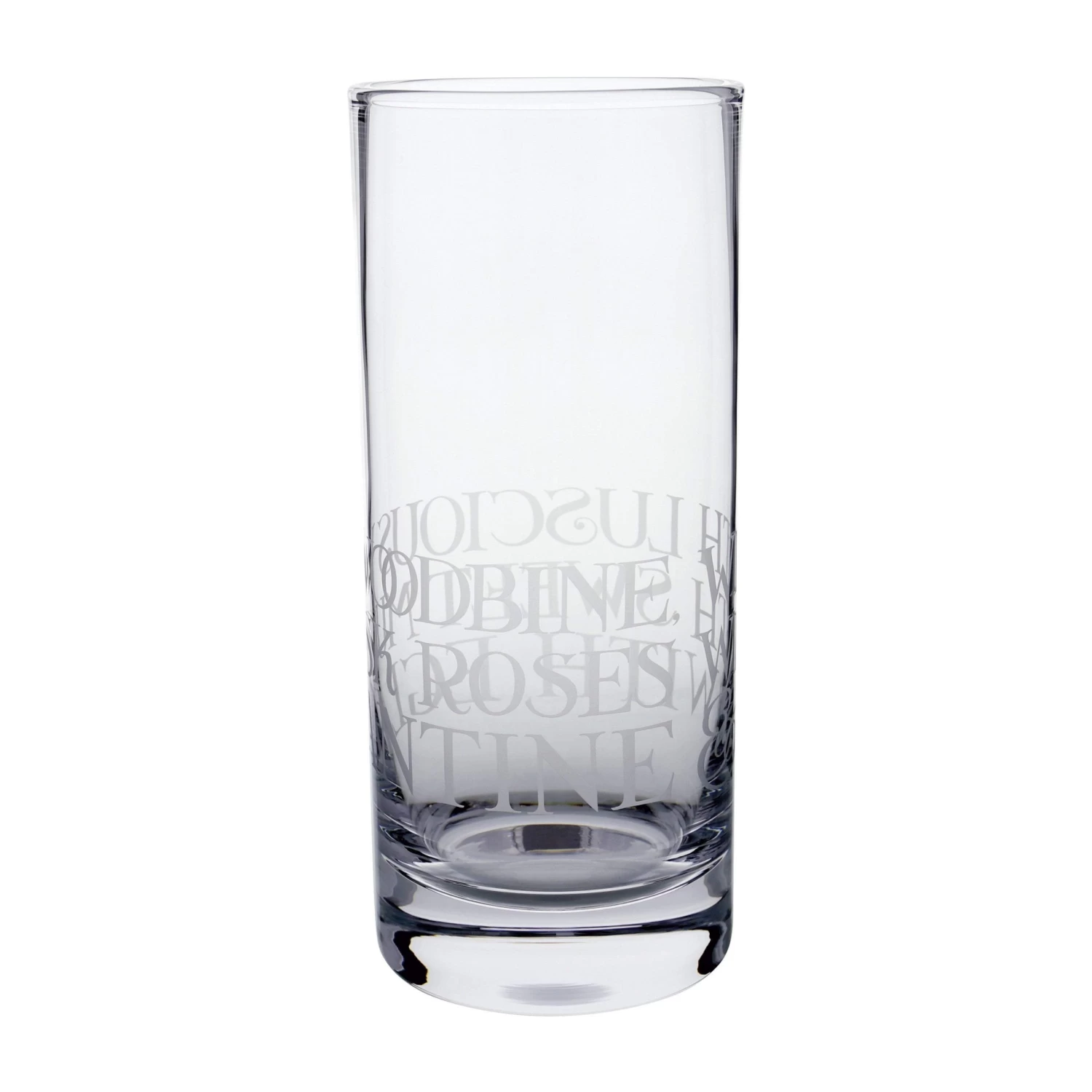 Black Toast Large Straight Sided Glass Vase - Image 3