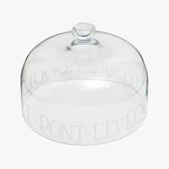 Black Toast Glass Cheese Dome