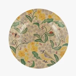 Forget Me Not & Primrose Rice Husk Plate