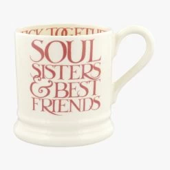 Pink Toast Soul Sisters 1/2 Pint Mug
