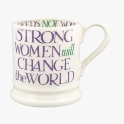 Purple Toast Change Our World 1/2 Pint Mug
