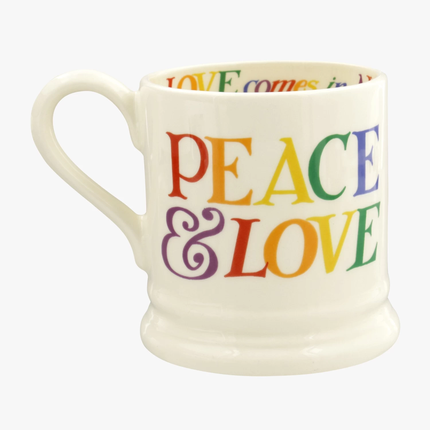 Rainbow Toast Love Is Love 1/2 Pint Mug - Image 4