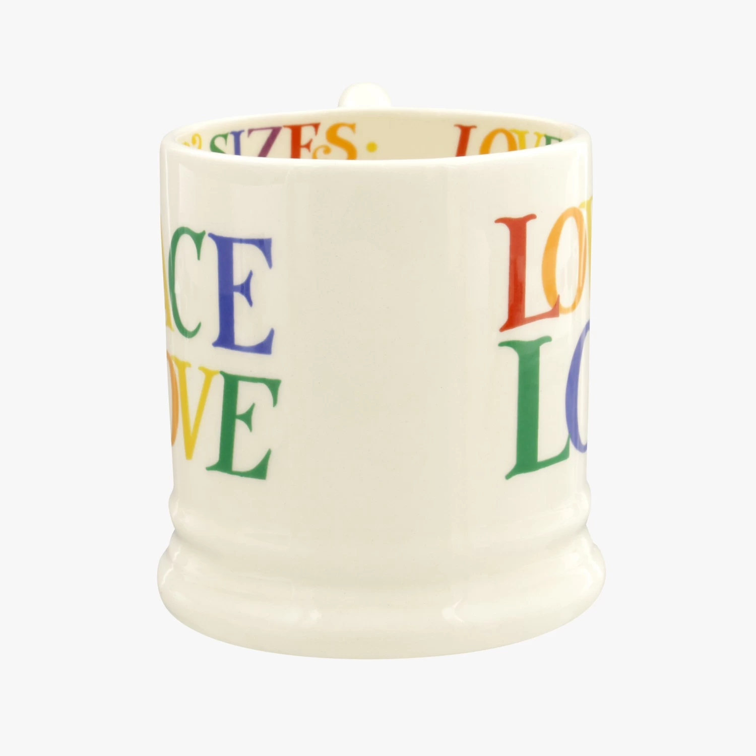 Rainbow Toast Love Is Love 1/2 Pint Mug - Image 5