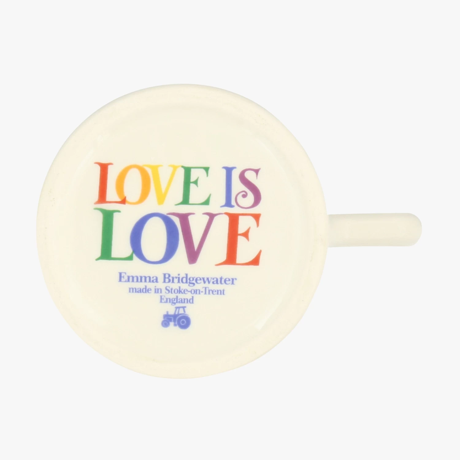 Rainbow Toast Love Is Love 1/2 Pint Mug - Image 6