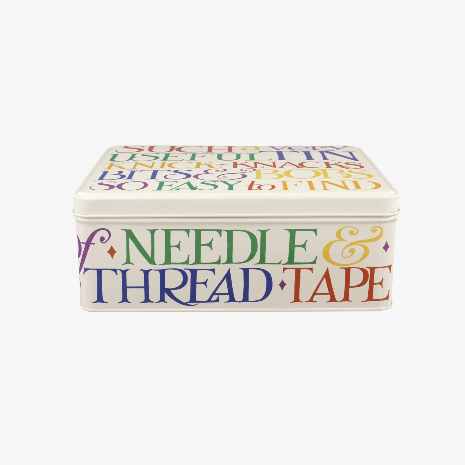 Rainbow Toast Bits & Bobs Medium Shallow Tin - Image 2