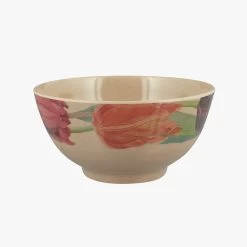Tulips Rice Husk Bowl