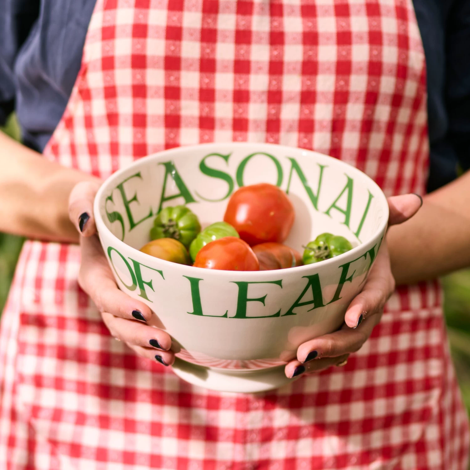 Seconds Organic & Green Leafy Greens Large Old Bowl - Image 2