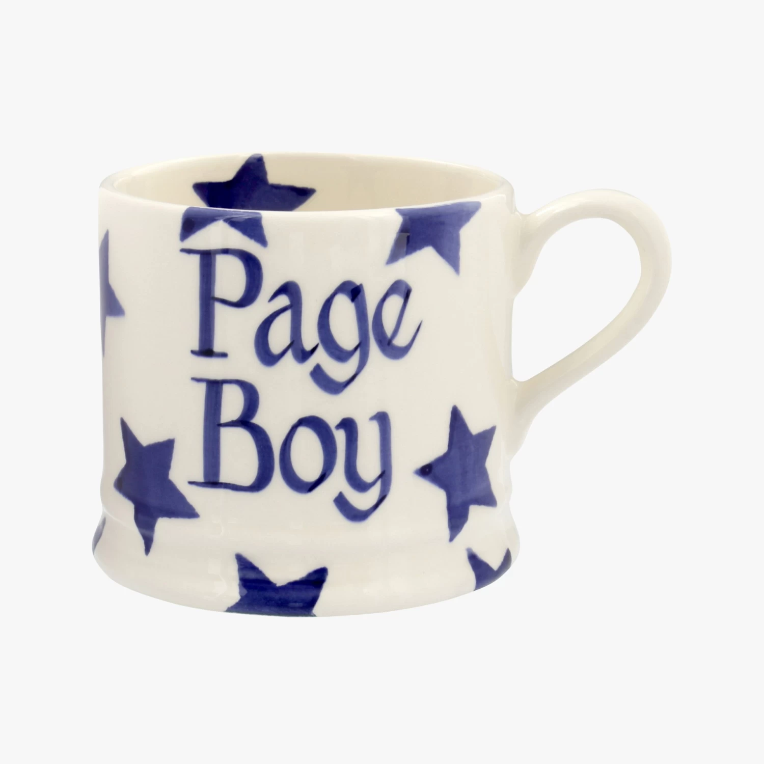 Personalised Blue Star Small Mug