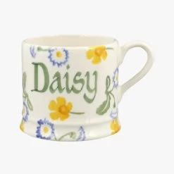 Personalised Buttercup & Daisies Small Mug