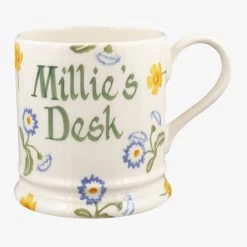 Personalised Buttercup & Daisies 1 Pint Mug