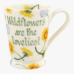 Personalised Dandelion Cocoa Mug