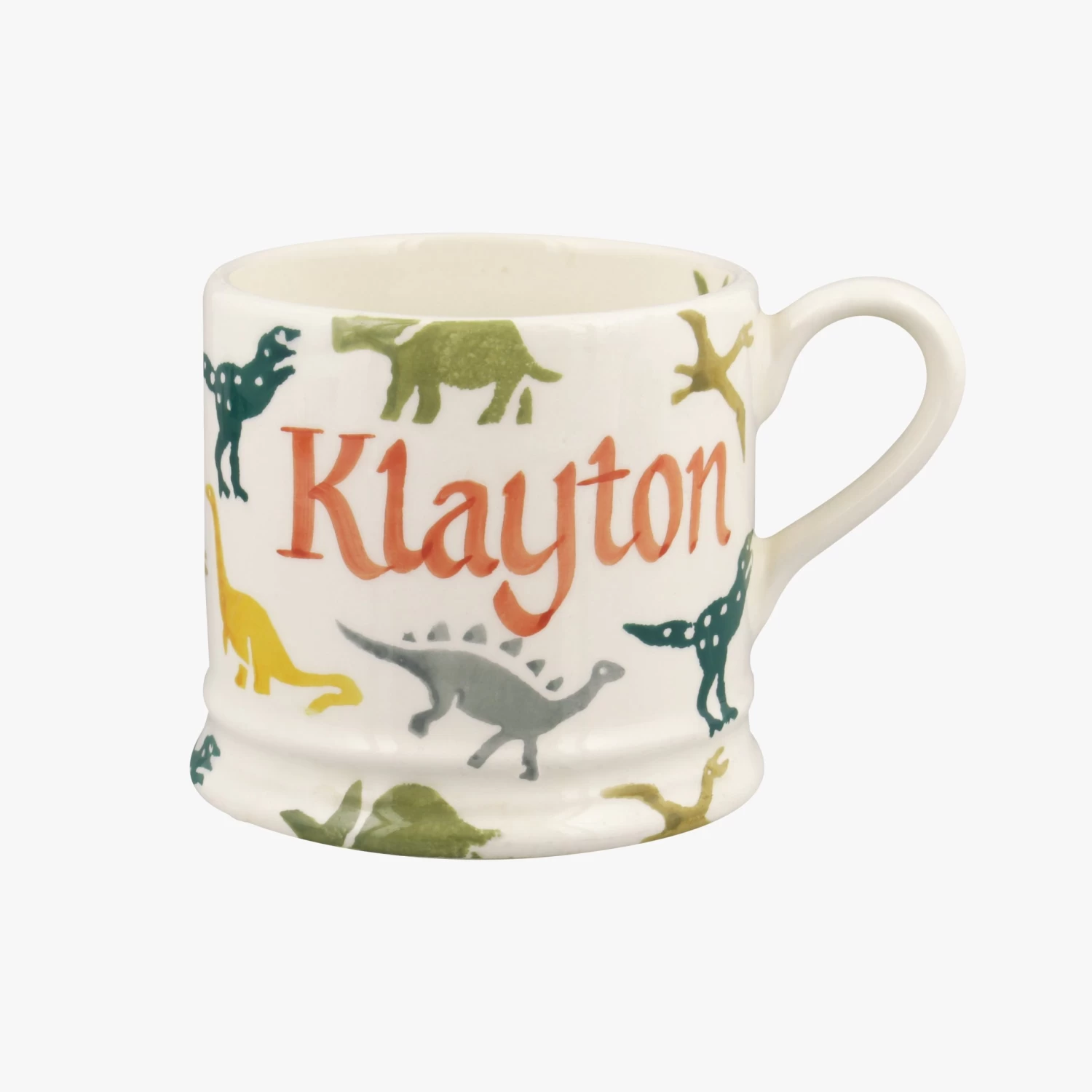 Personalised Dinosaur Small Mug