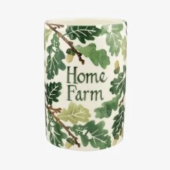 Personalised Oak Medium Vase