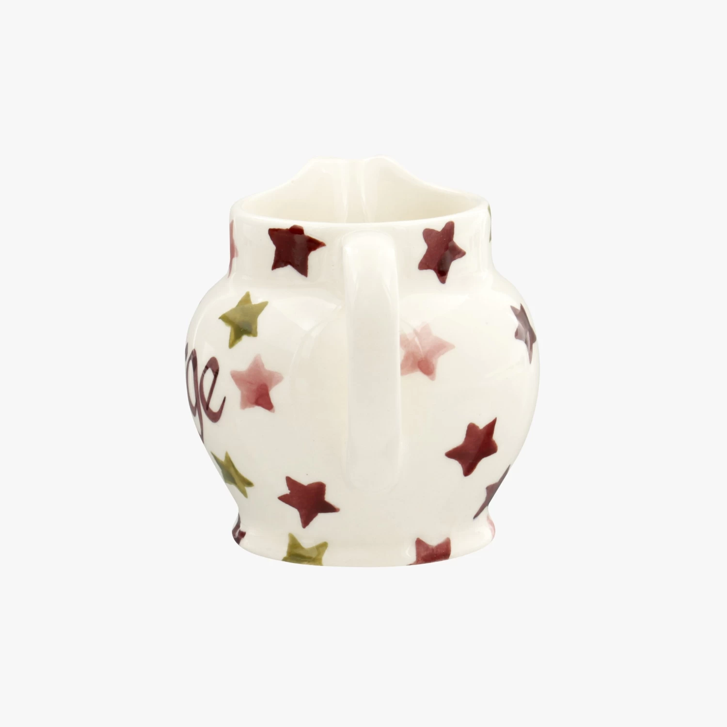Personalised Pink & Gold Stars Tiny Jug Decoration - Image 4