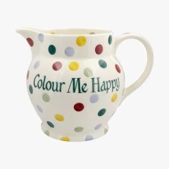 Personalised Polka Dot 3 Pint Jug