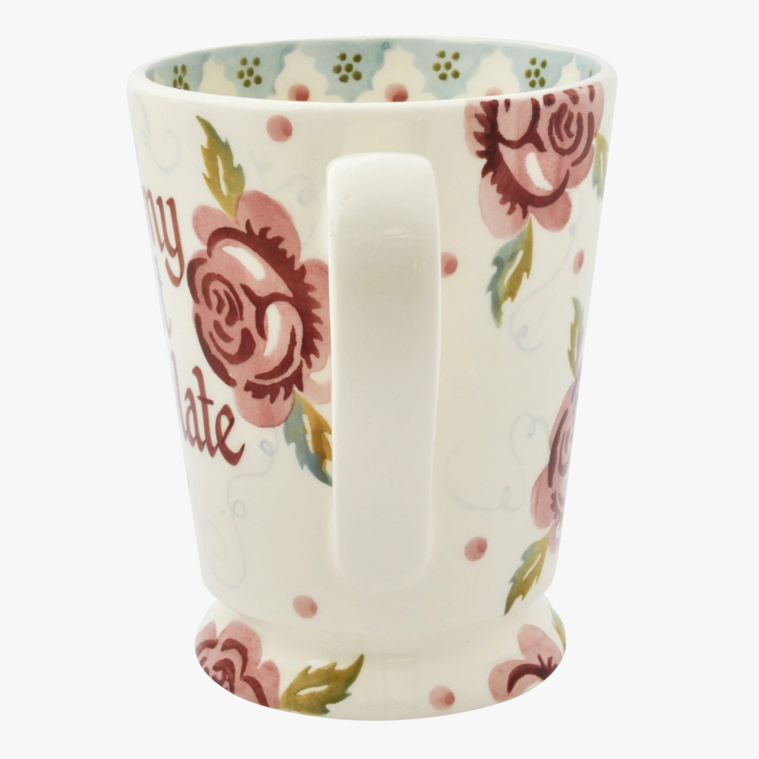Personalised Rose & Bee Cocoa Mug - Image 3