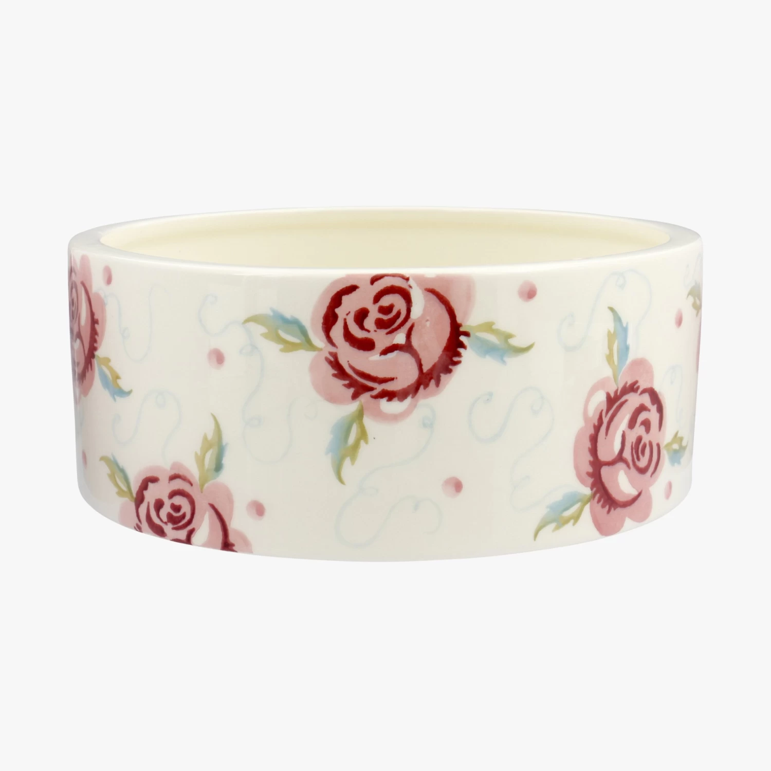 Personalised Rose & Bee Large Pet Bowl - Image 2