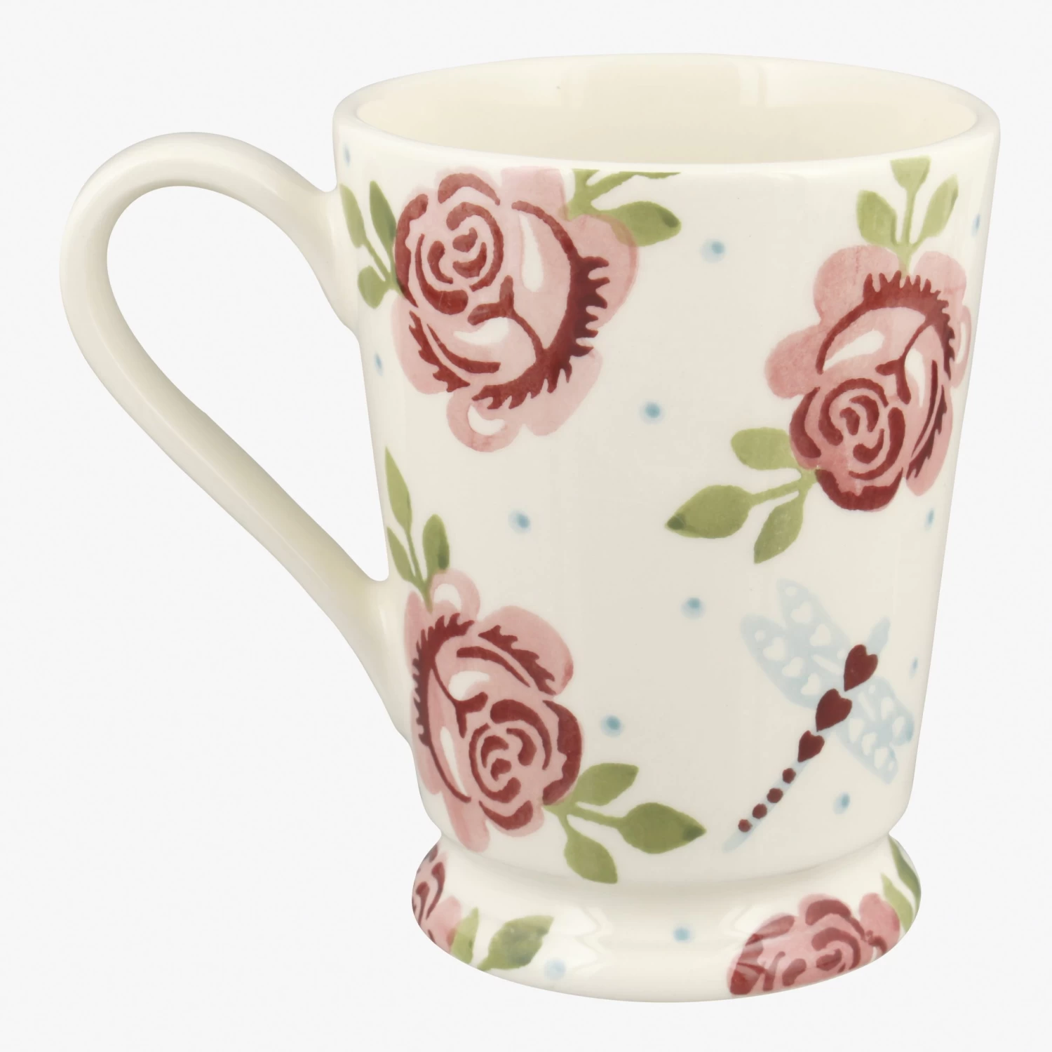 Personalised Pink Roses Cocoa Mug - Image 2